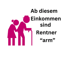 Ab diesem Einkommen sind Rentner arm