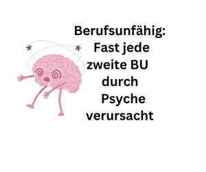 Berufsunfähigkeitsversicherung: Fast jede zweite BU durch psychische Erkrankungen verursacht