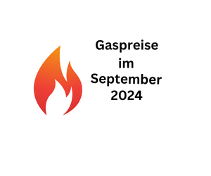 Gaspreise im September 2024 konstant