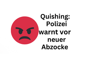 Quishing: Polizwei warnt vor neuer Betrugsmasche