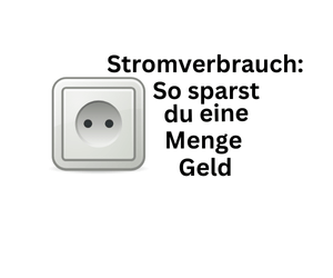 Stromverbrauch: So soarst du eine Menge Geld