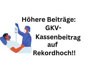 Steigende Beitragskosten: GKV-Kassenbeiträge 2025 auf Rekordhoch