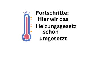 Fortschritte in Deutschland: Hier wird das Heizungsgesetz schon realisiert